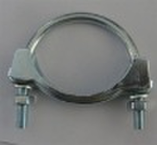 Automobile exhaust  u clamp