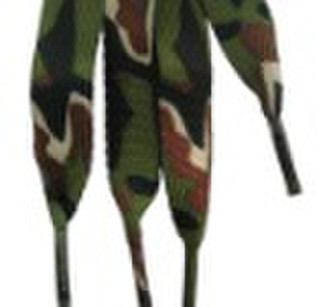 100% polyester cool camouflage shoelace