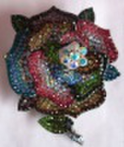 Fashion rhinestone brooch