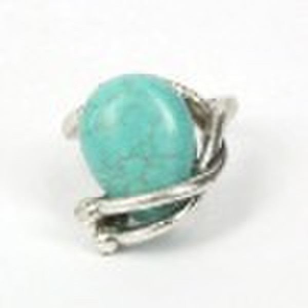 Semi-precious stone ring