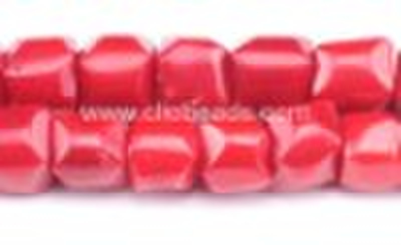 Бусы Red Coral Непостоянные Барабанные