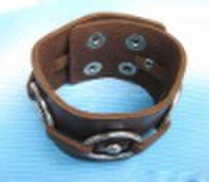 Leather bracelet jewelry