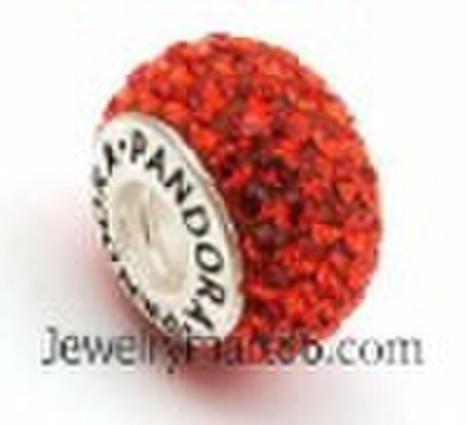 crystal pandora beads