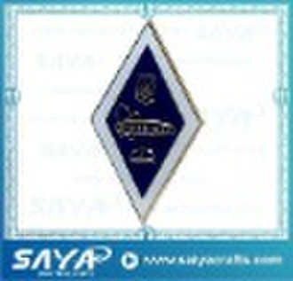 semi-closionne Lapel Pin