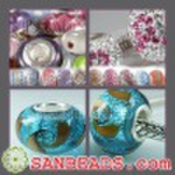 Mix Pandora Glass Beads (S-067)