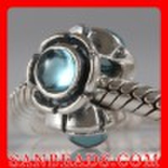 Pandora Style Beads/Zircon