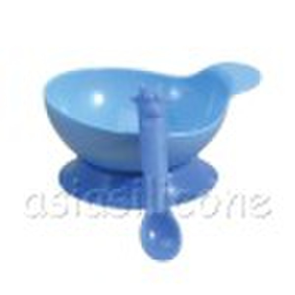 PP016 silicone baby bowl and spoon