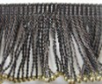 Bullion Fringe mit Perlen