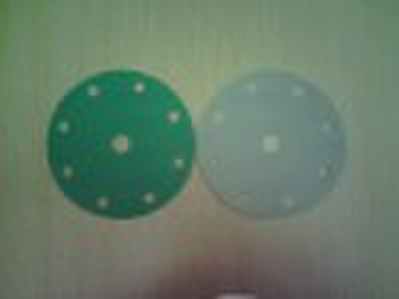 coated abrasives sanding disc Polyester Film backi