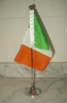 Schreibtisch Flagge mit Metallstange und Basis