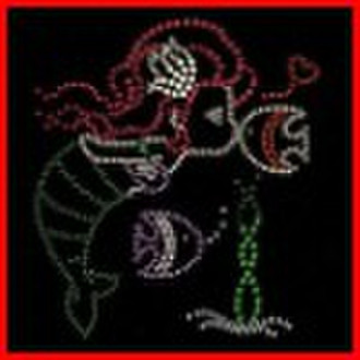 garment hot fix motif