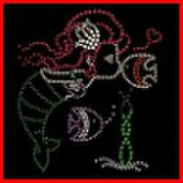 garment hot fix motif