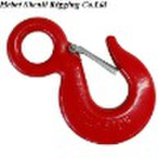 red alloy steel eye hook with latch