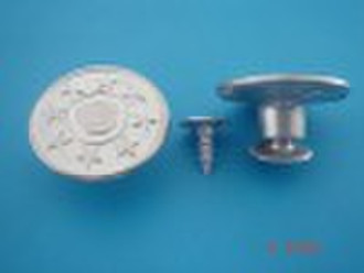 metal jeans button