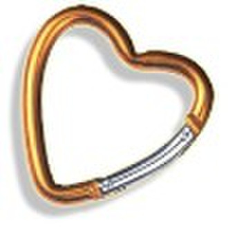 heart shape carabiner