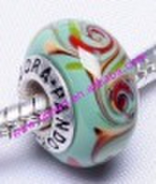 fashion pandora glass beads