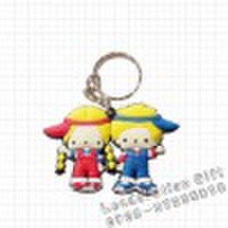 fashion couple lover keychain