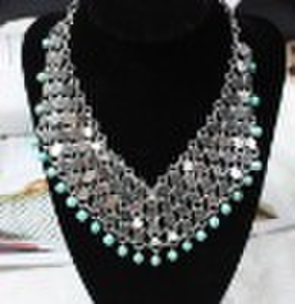 New arrived India alloy with antique silver neckla