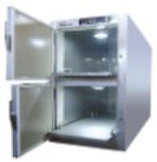 Two Corpses mortuary refrigerator