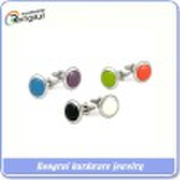 colorful shell Cufflink