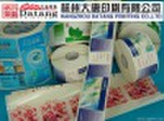 Paper Roll adhesive label&sticker