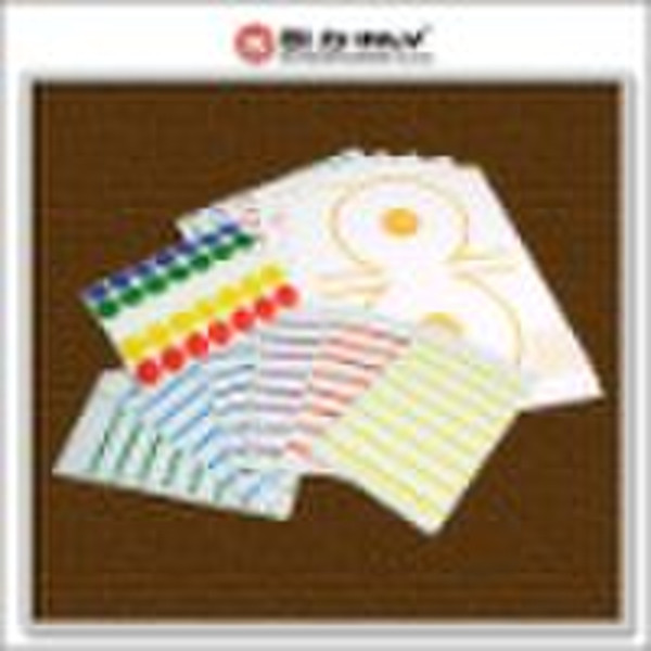 Sheets Labels/Laser/inkjet labels/school labels/Of