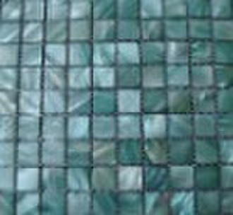 dyed freshwater shell mosaic