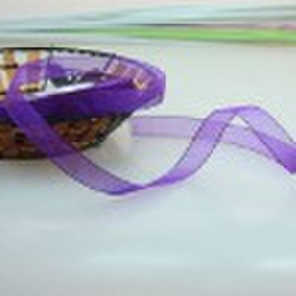 different coloured sheer organza ribbon