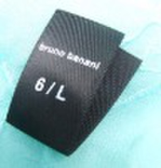 garment satin care label