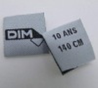 clothing woven label