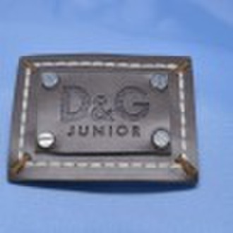 jeans leather patch