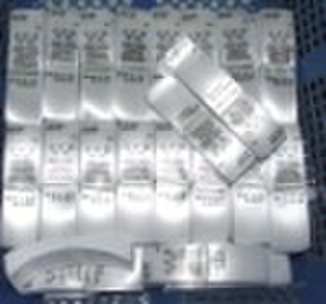 screen printed care label