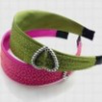 Fabric coated headband