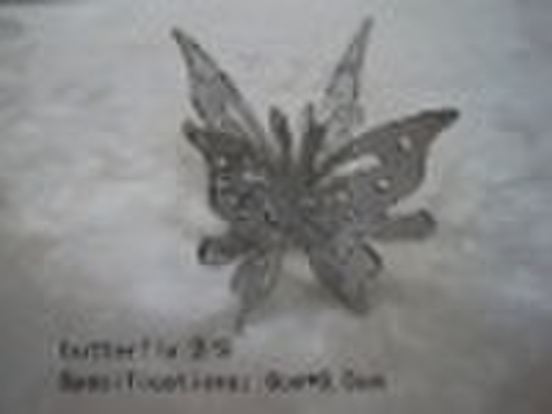 Grau Schmetterling Acrylschmetterlings Weihnachten