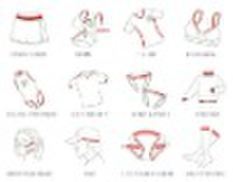 TPU tape/bra tape/TPU elastic tape