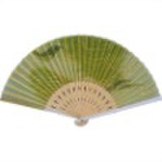FOYEE FZJ-QP006  green handicraft fan
