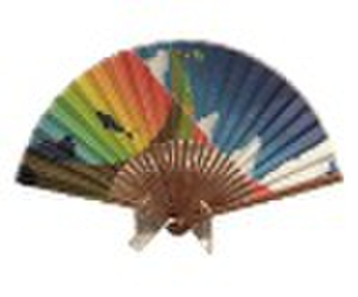 Foyee MV--08 oil-printed advertisement fan