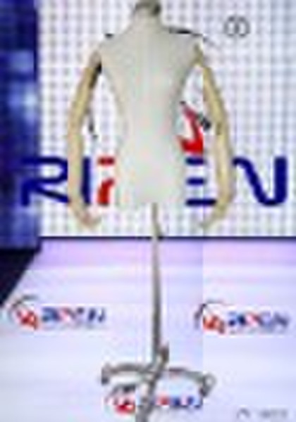 Adjustable dress form mannequin doll