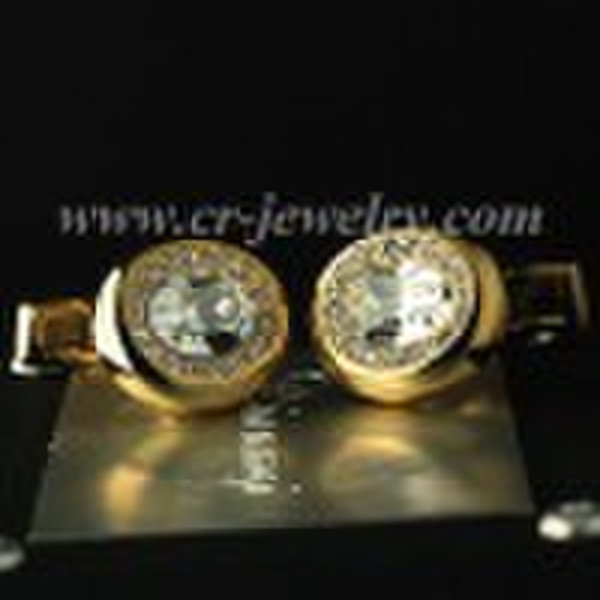 Crystal Cufflinks