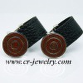 Leather Cufflinks