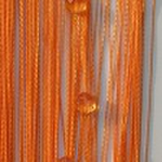 string curtain with beads
