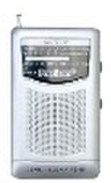 Am/Fm radio pocket radio with speaker