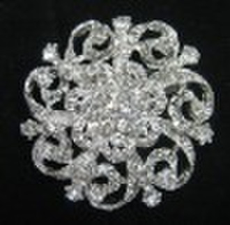 fashion metal rhinestone brooch