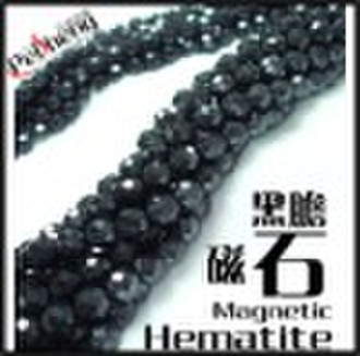 Hematite/Magnetic Semi-finished Faceted Beads