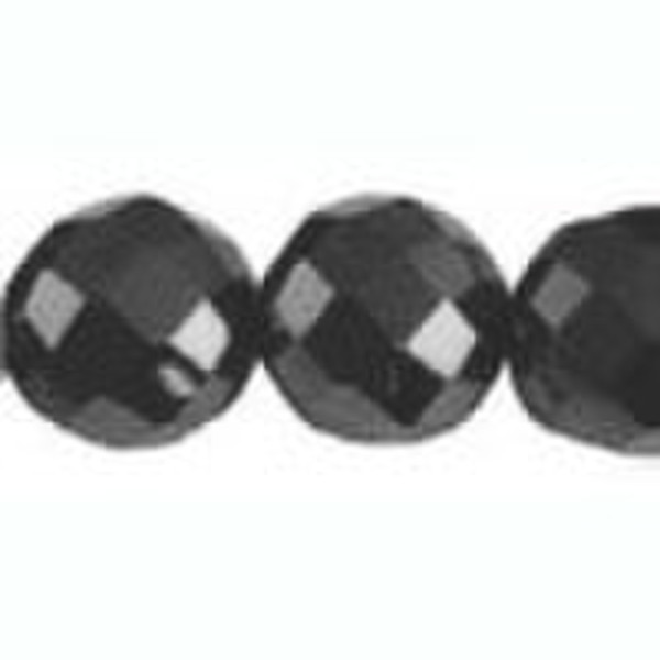 Hematite non-magnetic 2mm A Faceted Round  Bead