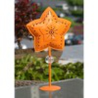 Star shaped candle holder stand