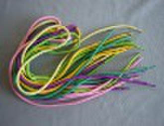 polyester shoelace,colored shoelace