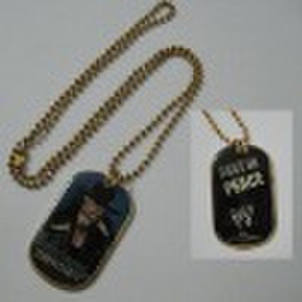 metal dog tag