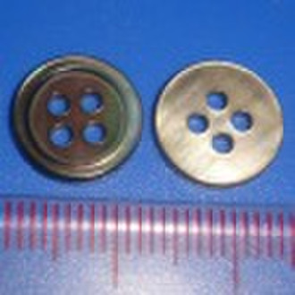 Natural Black Mother of Pearl Shell Buttons