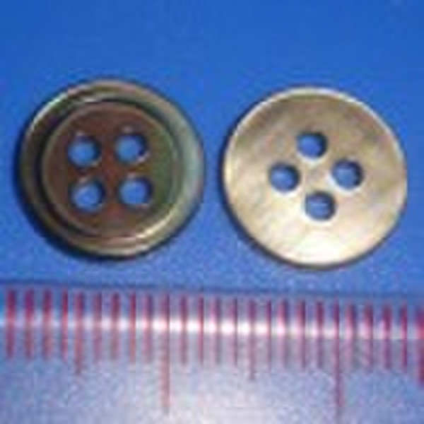 Natural Black Mother of Pearl Shell Buttons